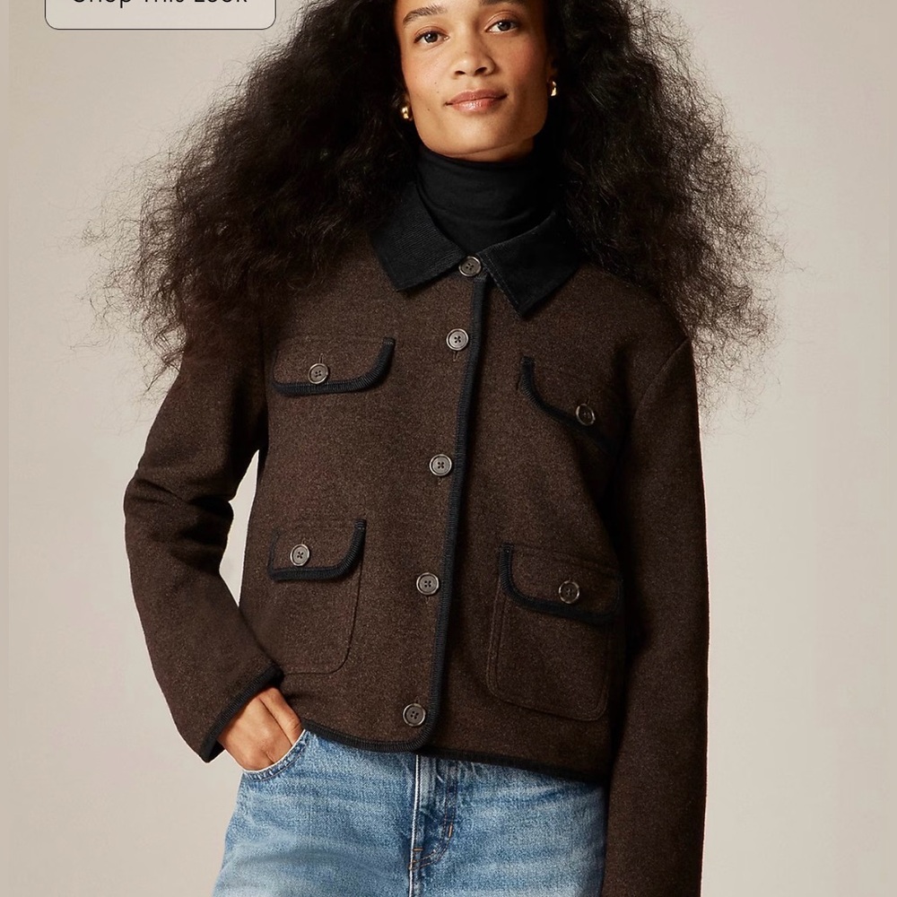 J.Crew Knit Wool Jacket NWOT size S